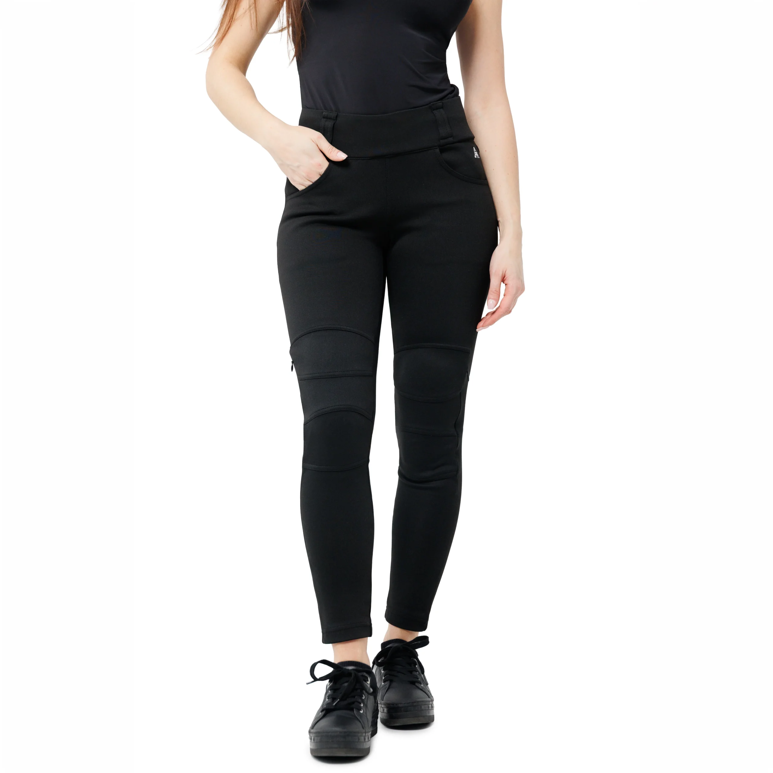 Ivy Burn 2.0 damskie legginsy motocyklowe z ochroną AA - obrazek 4